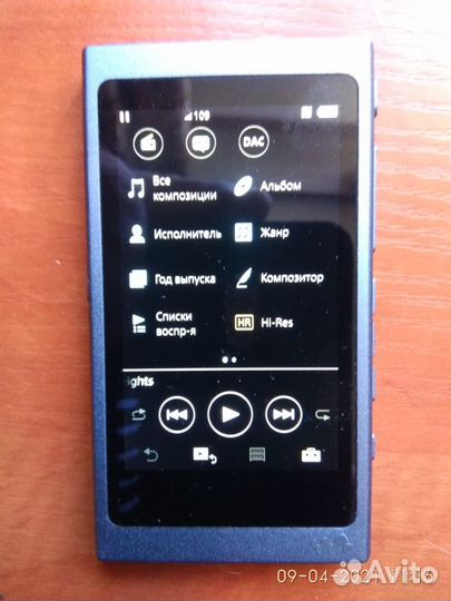 Sony Walkman NW-A35,45 Hi-Res