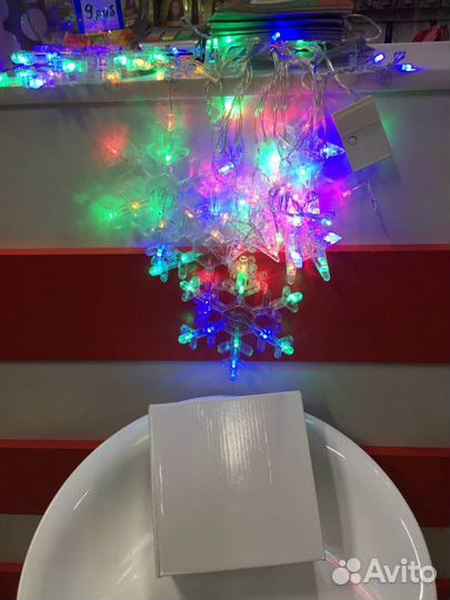 Гирлянда-штора 