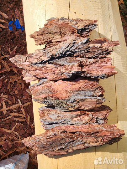 Кора лиственницы крупная 10-30см