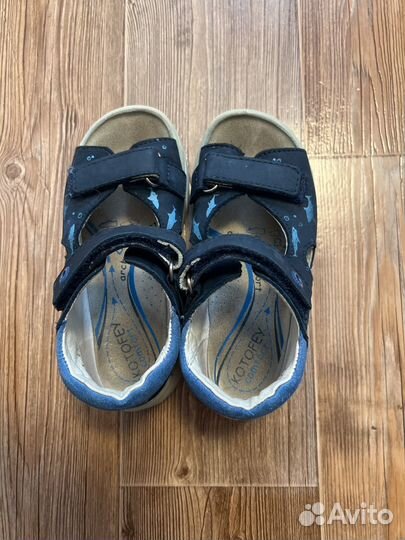 Сандалии детские для мальчиков Котофей размер 27