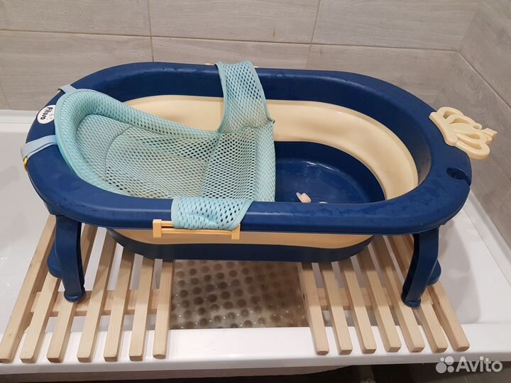 Детская ванночка для купания складная