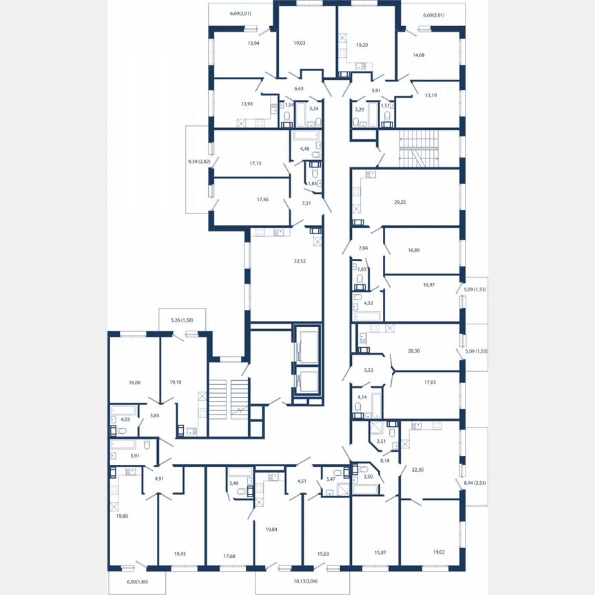 3-к. апартаменты, 74,9 м², 5/5 эт.