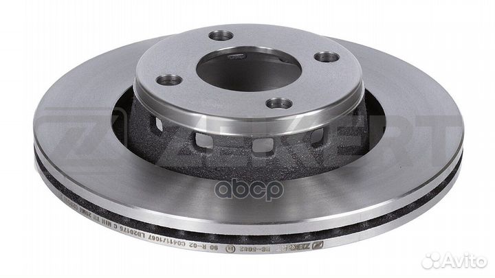 Диск торм. перед. Audi 80 91- Cabriolet 92- Coupe