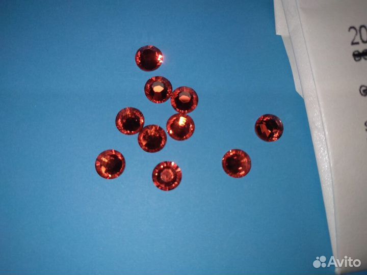 Swarovski стразы Hotfix ss34 10 шт