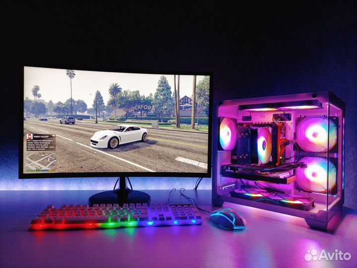 Игровой Пк RTX3060(Новая) /24 ядра/16gb с Гарантие