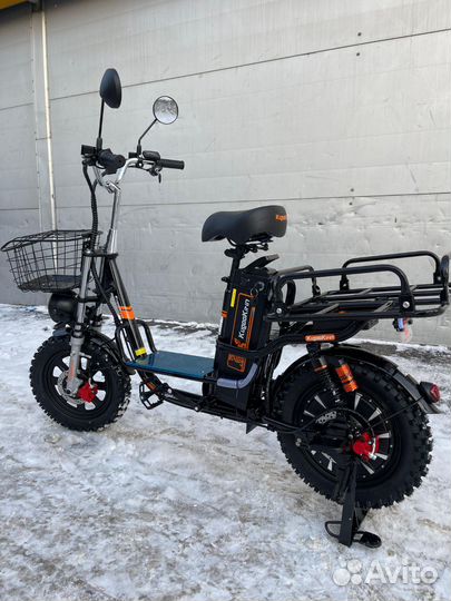 Электровелосипед Kugoo V 3 pro для курьера
