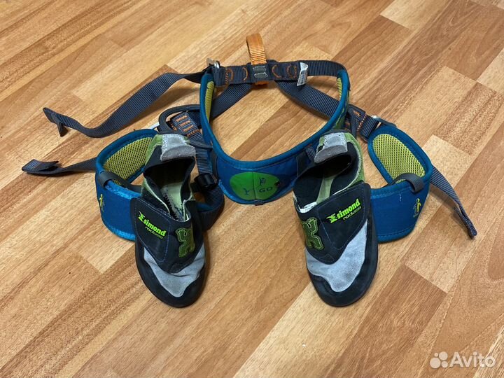 Simond rock junior скалолазный комплект