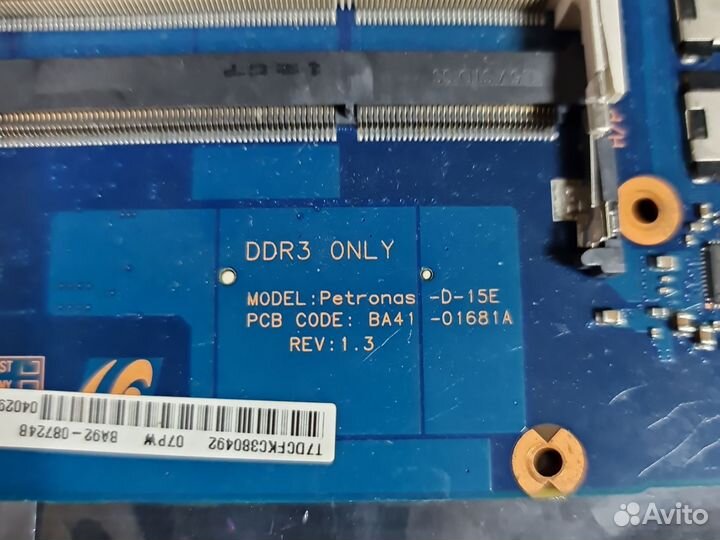 Материнская плата для ноутбуков