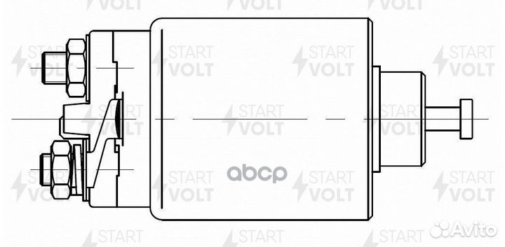 Реле втягивающее стартера VSR0304 startvolt