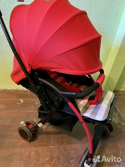 Коляска babyton mobile red