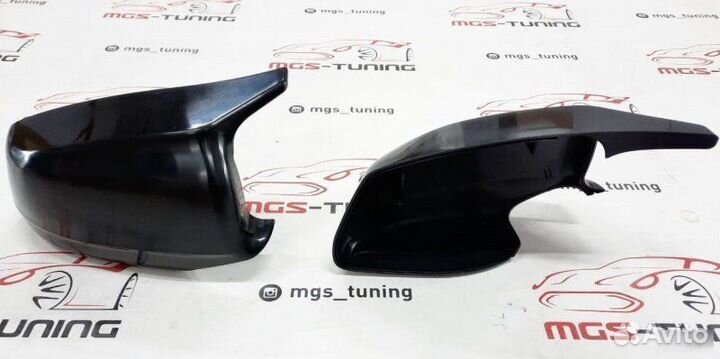 Крышки зеркал BMW M7 F01/F02 под окрас (Дорест)