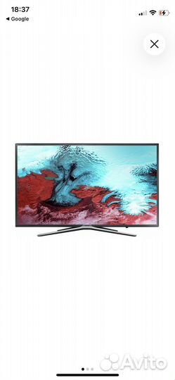 Телевизор LED Samsung UE32K5500AU, черный