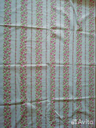 Отрез ткани хлопок СССР (поплин) 11,5м