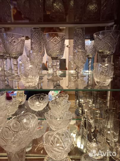 Хрустальные бокалы