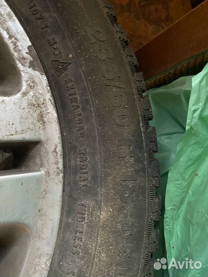 Диски volkswagen touareg r18 оригинал