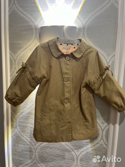 Тренч плащ 86 zara для девочки