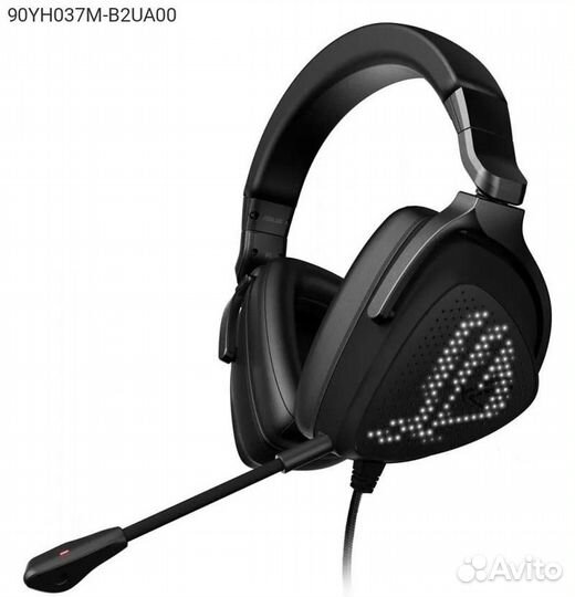 Гарнитура Asus ROG Delta S Animate USB Чёрный, 90Y