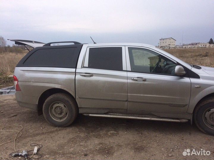 Кунг пластиковый крышка Ссанг Йонг Актион Спорт