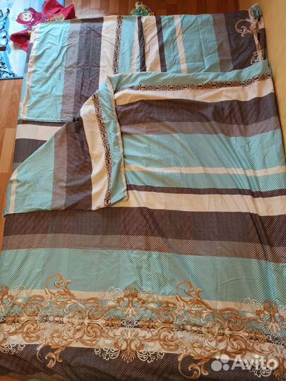 Постельное белье евро новое