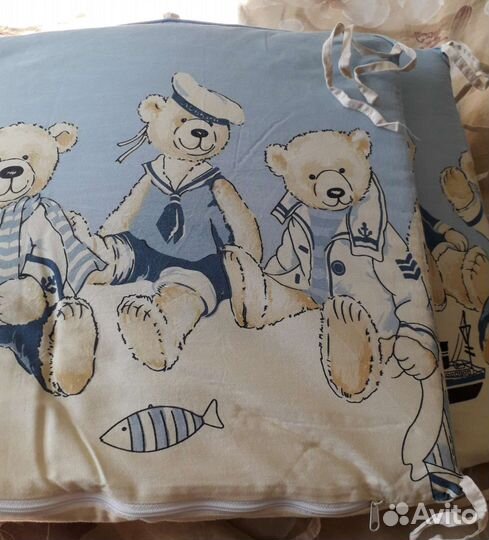 Бортики в кроватку