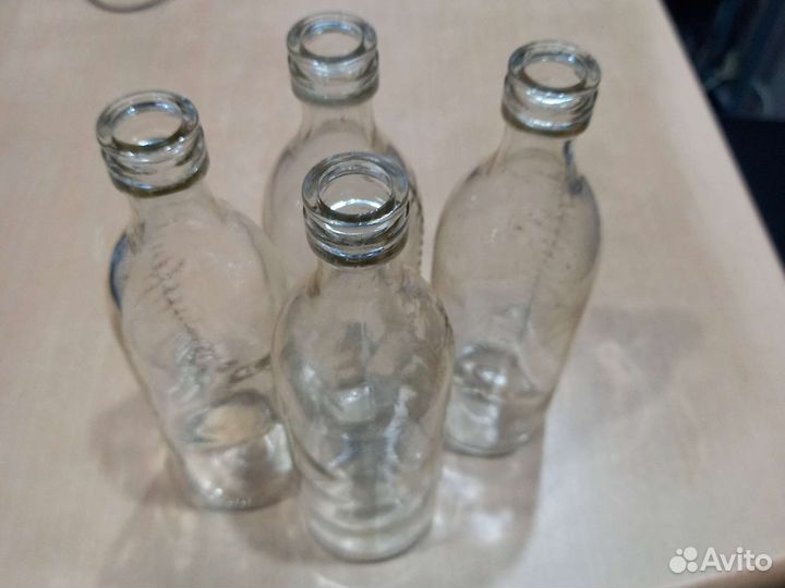 Бутылочка СССР с градуировкой стекло винтаж