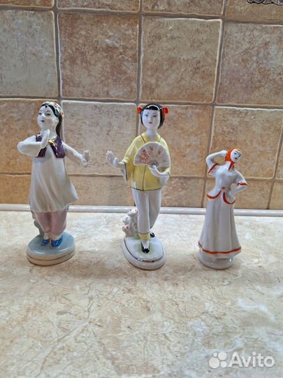 Фарфоровые статуэтки СССР