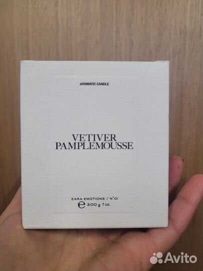 Zara home свеча