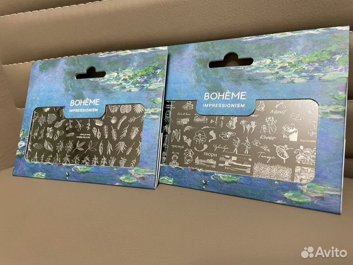 Пластины для стемпинга разные