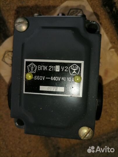 Выключатель путевой впк 2110 У2