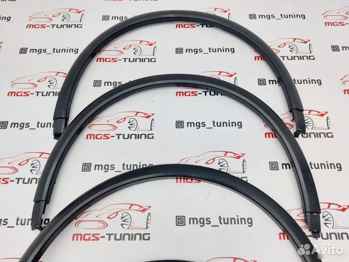 Расширители арок GTS Style Porsche Cayenne 10-17