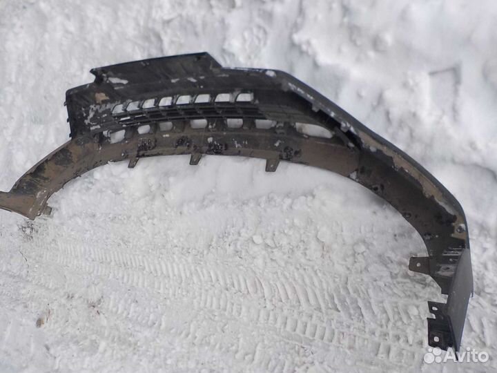 Накладка на бампер hyundai creta передняя