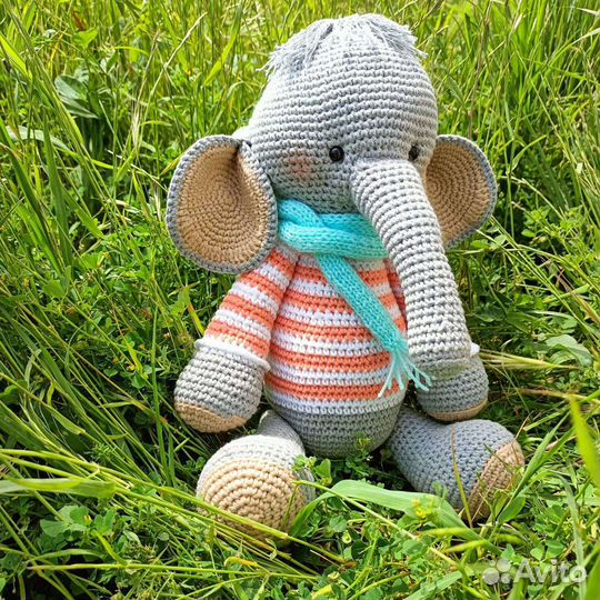 Вязаные игрушки ручной работы
