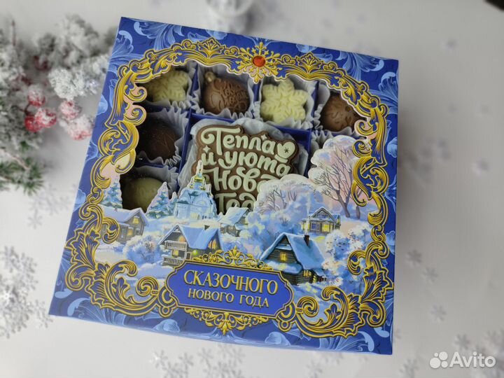 Новогодние шоколадные наборы, подарки на Новый год