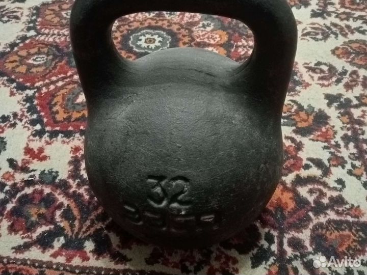 Гиря 32 кг зэсо