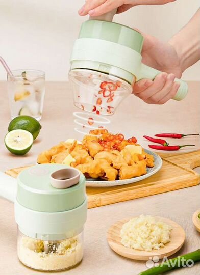 Кухонный комбайн блендер овощерезка измельчитель