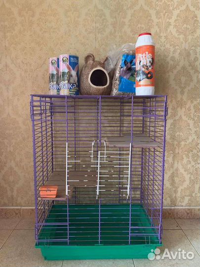 Клетка для шиншиллы