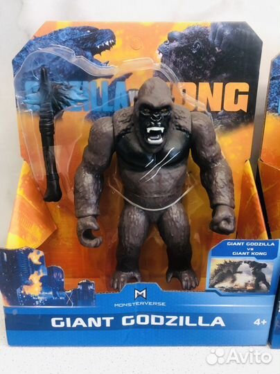 Фигурки героев Годзилла против Конга