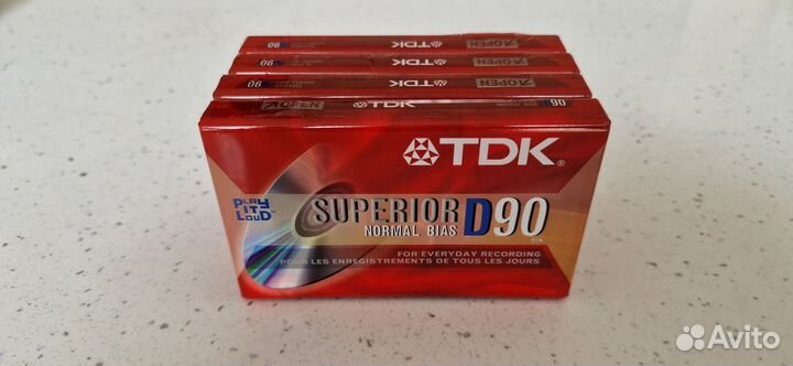 Аудиокассеты новые в упаковке