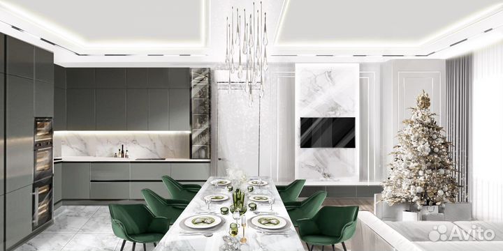 Интерьерный скетч