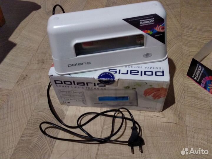 Уф лампа Polaris наращивания сушка ногтей ультрафи