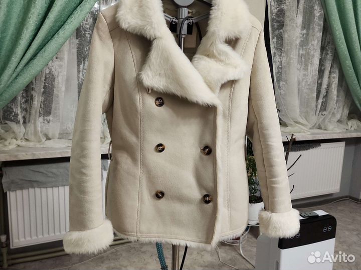 Дубленка искусственная 44р