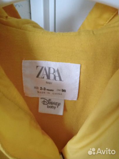 Куртка дождевик zara
