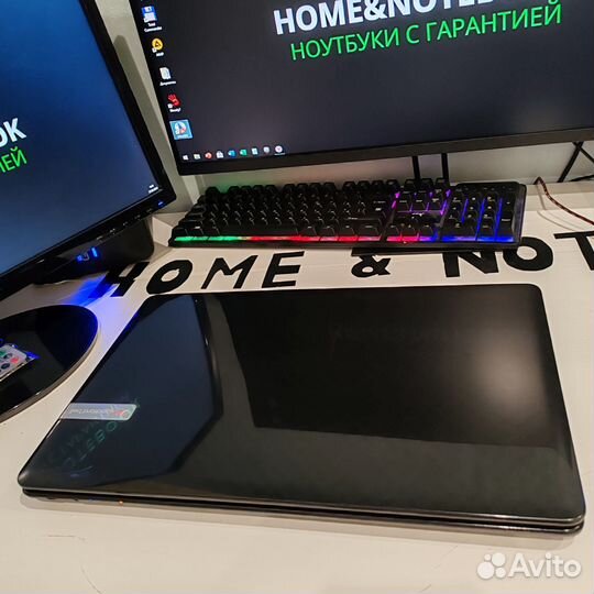 Мощный ноутбук SSD/HDD озу16гб 2видеокарты