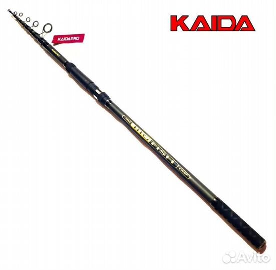 Удилище карповое телескопическое kaida BIG fish