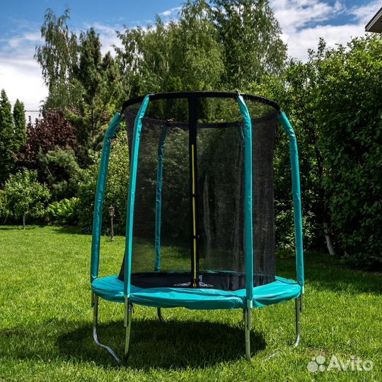 Батут для дачи с защитной сеткой - Дисконт