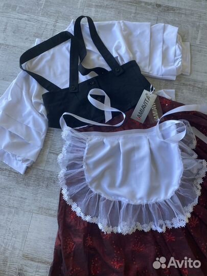 Карнавальный костюм красной шапочки 44-48