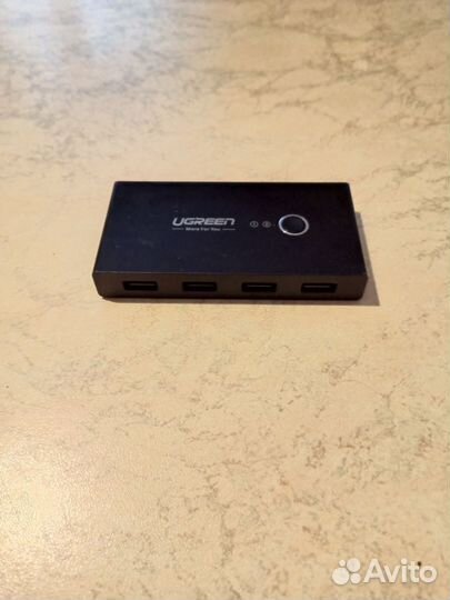 Ugreen USB 3.0 хаб на 2 компьютера
