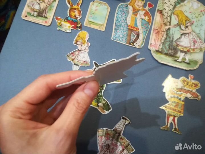 Высечки Вырубки для скрапьукинга Алиса