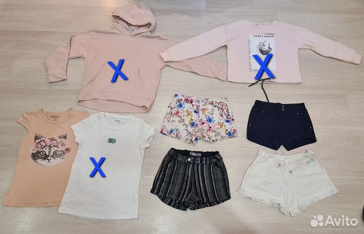 Школьные рубашки на девочку Zara Reserved р. 140