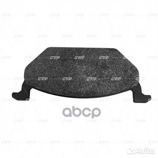 Колодки тормозные дисковые передние GK1231 CTR